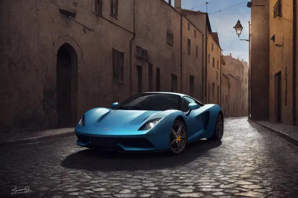 現代ナーロッパのスポーツカー