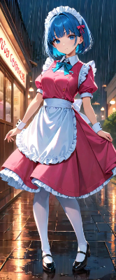 真夜中のウエイトレスさん