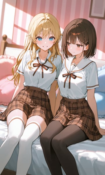 数秒前までは、ただの親友同士だった二人