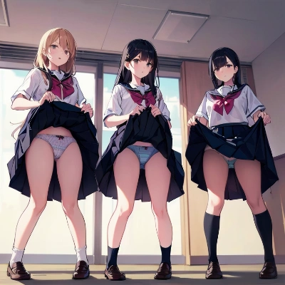 立ち絵嫌パン3人