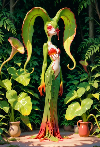 瓶子草（サラセニア）娘