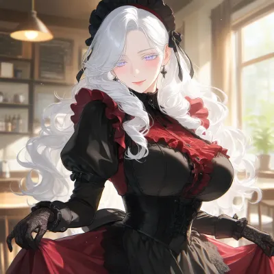 白雪月乃のメイドの仕事