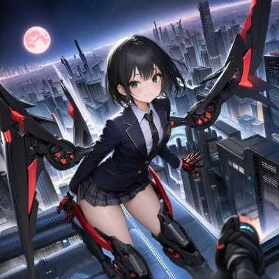 黒髪の女の子1