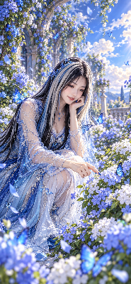 10/23 誕生花 ルリマツリ(スピちゃん) フォトver