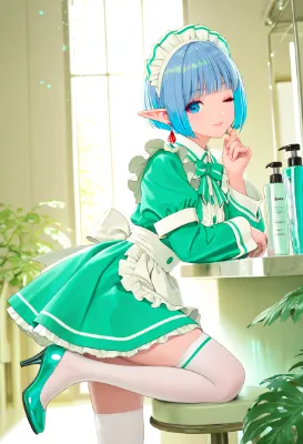 ひとすじの光が鏡をすべる