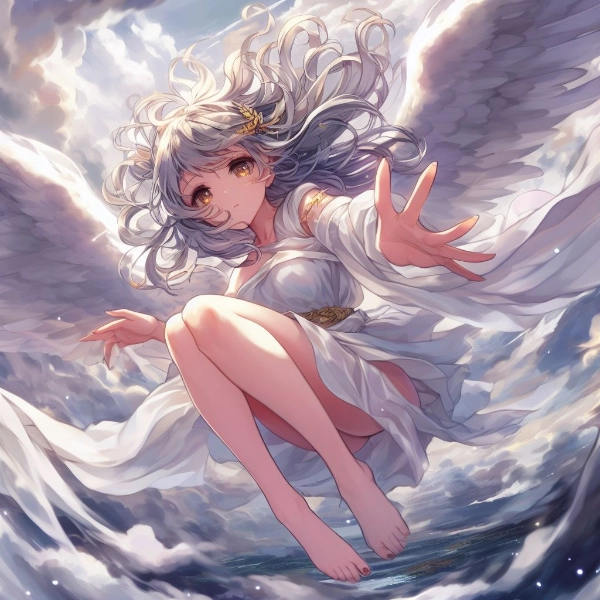 舞い降りた女神様