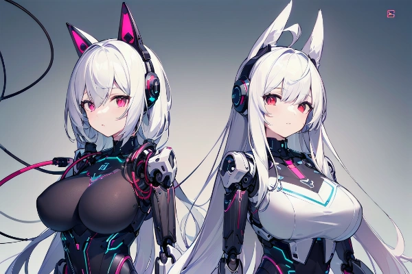 双子アンドロイド