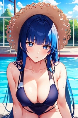 プールサイド
