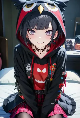 ふくろうパーカー