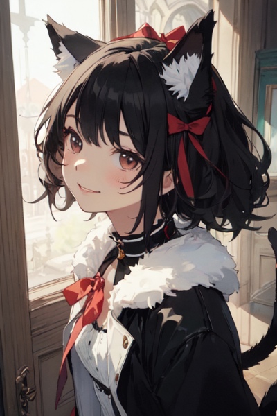 リボンの子猫と半妖精