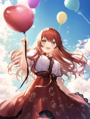空と風船と、幼馴染