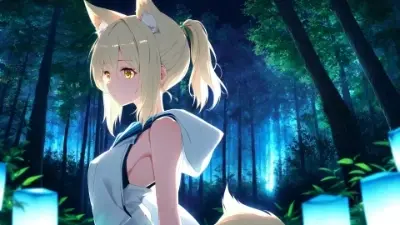 狐火の森