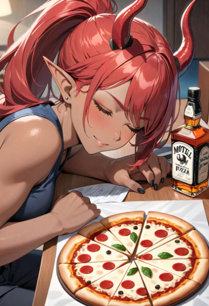 日常にピザとお酒をそえて