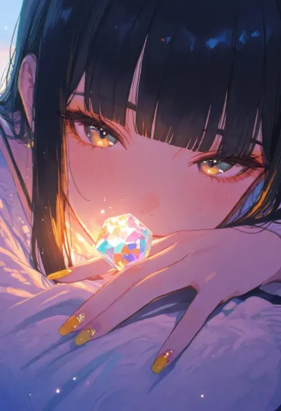 魅せられた少女（半自動生成）