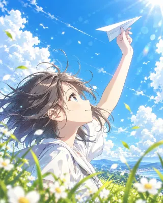 夏空へ、いってらっしゃい