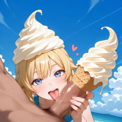 ソフトクリーム２