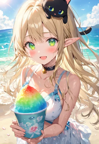 にじいろかき氷