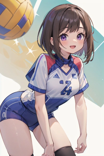 一緒にバレーしよーよ！