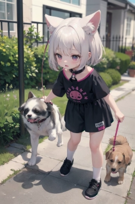 女の子犬