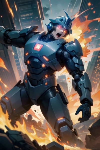 サイバーファイヤーファイター 出動！！