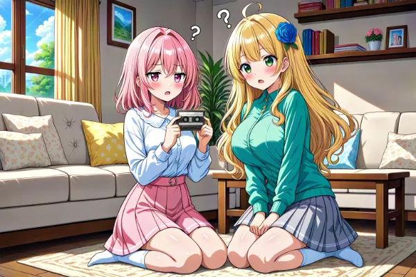 「これ…何？」「え～と…何だろう？」