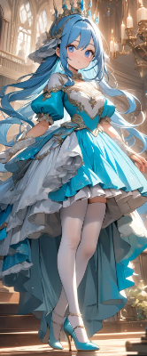 青髪のお姫様