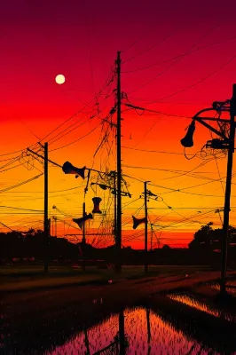 終末の農村のメガホン